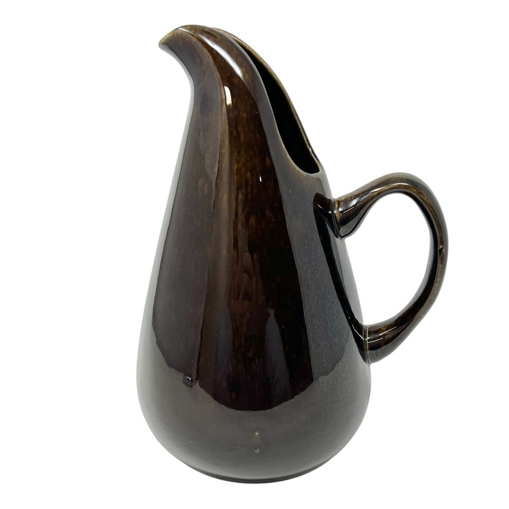 Russel Wright Black Chutney Pitcher American Modern MCM Vintage Collectible